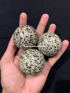 Toplu 40-55mm dalmaçyalı jasper küre satın güzel toplu satın toptan maskot taş küre