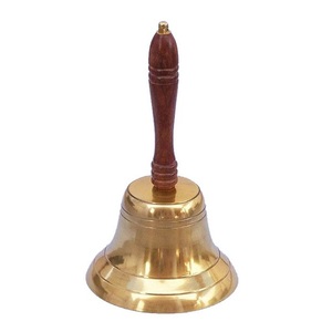 SOLID BRASS CHURCH BELLS for SALE WALL MOUNTED SHIP BELLS HANDCRAFTED SOLID BRASS SHIP BELL by REENA EXPORTS WHOLESALE - Product Image 5