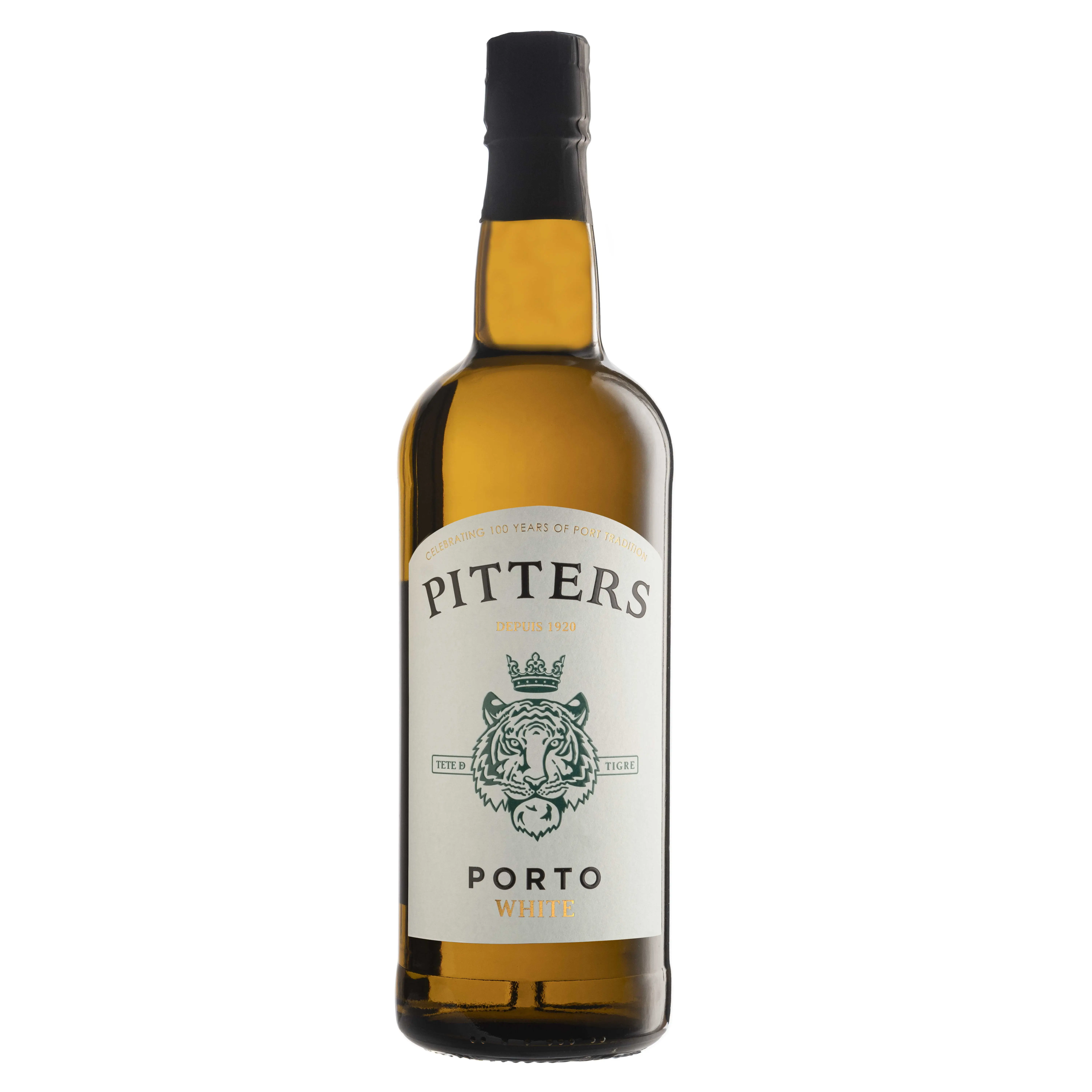 Best quality Port Wine made in Portugal - Portuguese white wine - Pitters white - Box of 6 bottles