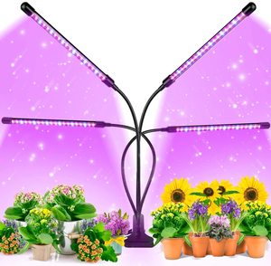 หลอดไฟปลูกพืช LED,100W เต็มสเปกตรัม110V 220V 85-265VAC E27 E26หลอดไฟสำหรับพืชในร่ม - Product Image 1