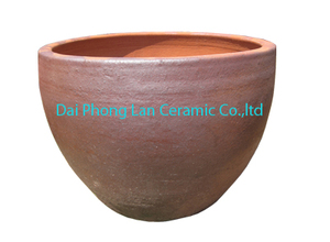 Urn Rustic with 4 Handled Black <strong>Clay</strong> <strong>Pot</strong> Ceramic Pottery Rustic Planters for Decoration or Planting Tree or <strong>Making</strong> Fountains - Product Image 3