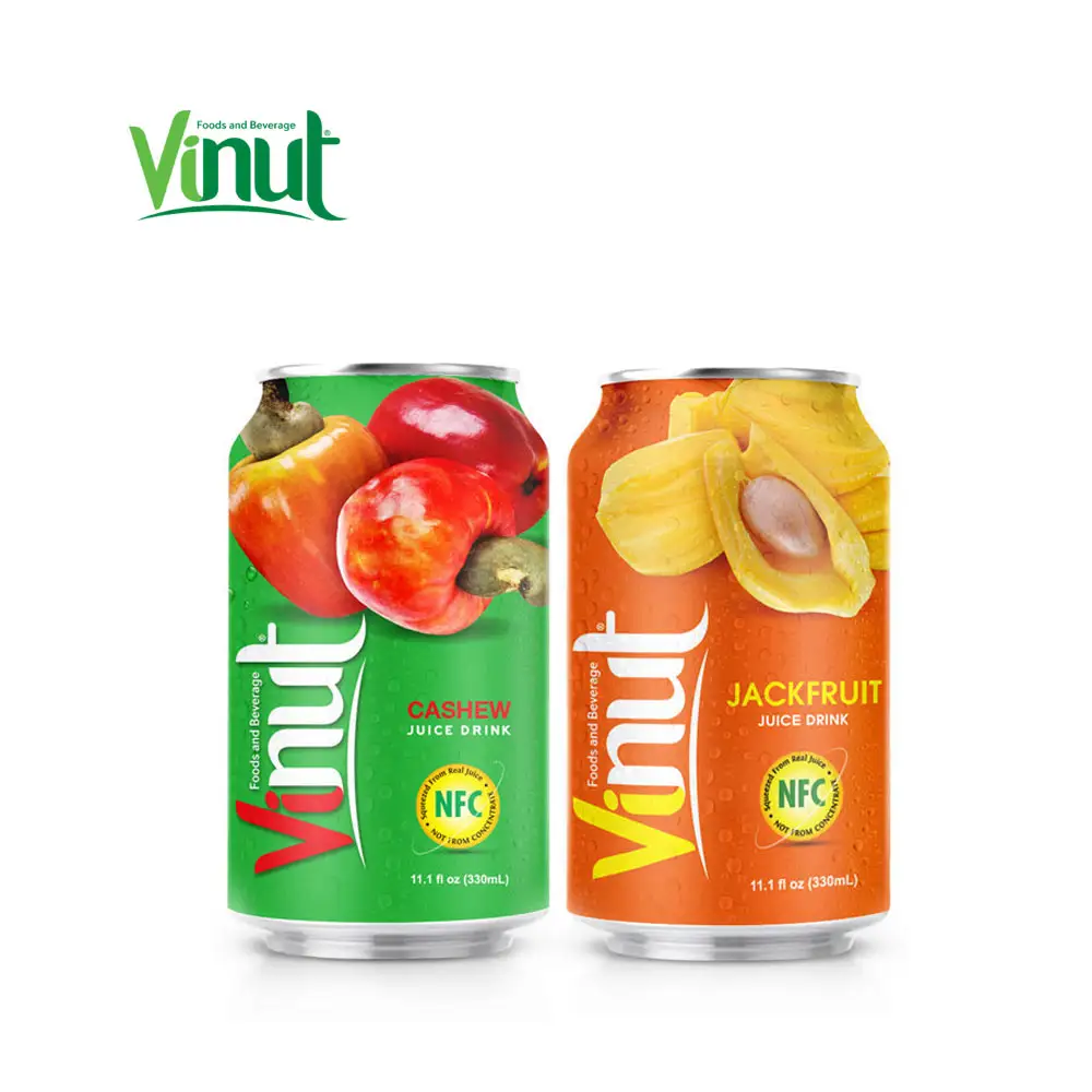 330ml 통조림 VINUT 캐슈 과일 주스