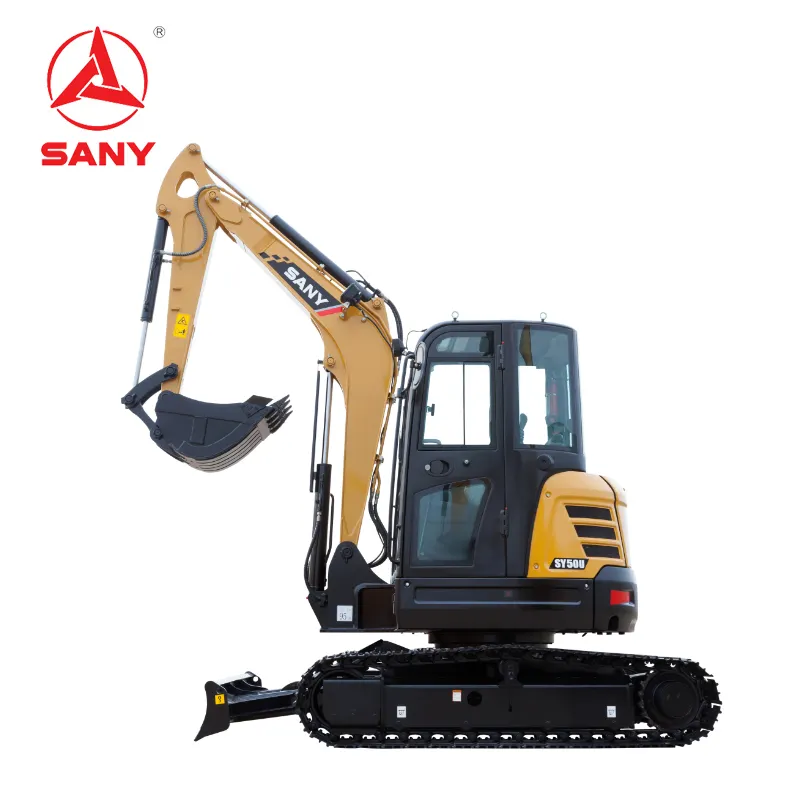 Sany sy50u 4 toneladas chinesas nova e mini escavadeira hidráulica rc para venda