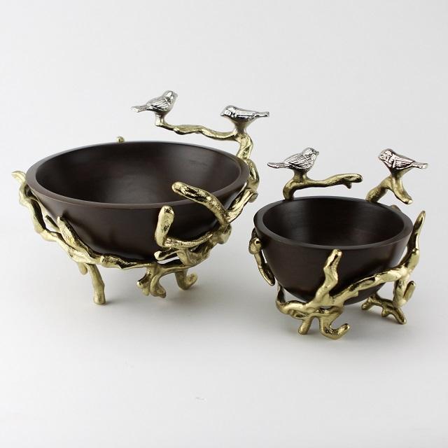 สีน้ำตาลเข้ม & สีทอง