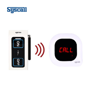 (SR-300F ve ST-500)syscall kablosuz çağrı sistemi, yeni monitör ve 2/3 düğme üretimi için yer kore'de yapılan