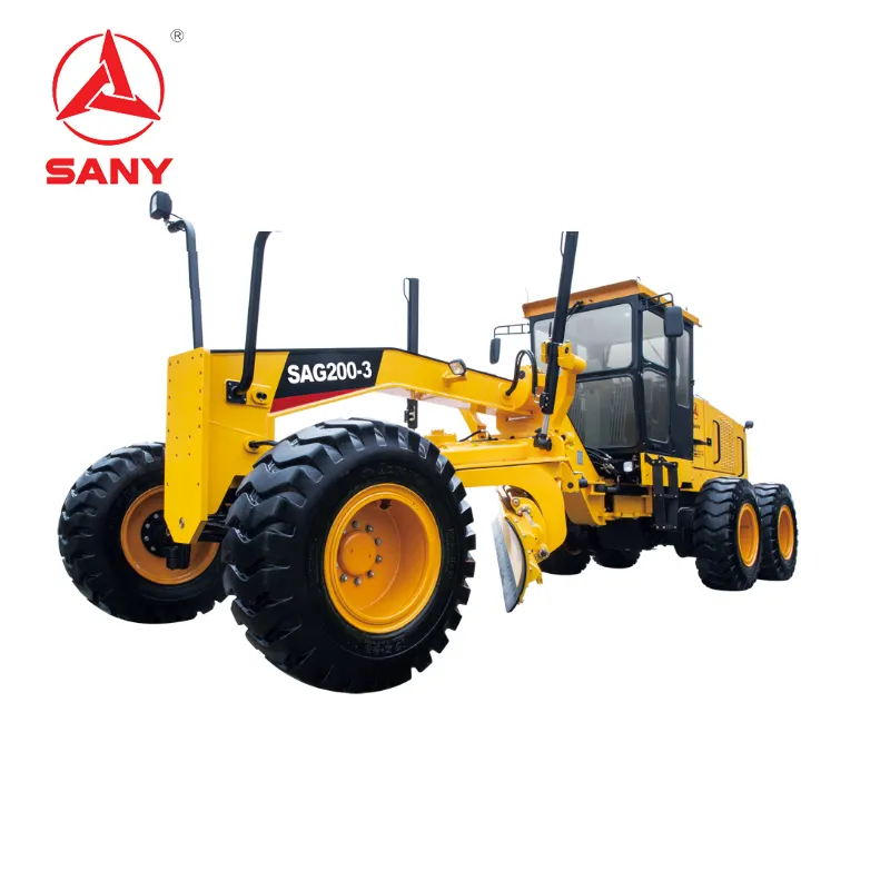 SANY SAG120-3 Máquinas de Construção de Estradas Pequeno 120h Motoniveladora para Venda