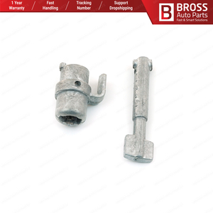 BDP508 Door Lock Tumbler Barrel Cylinder 37.5ミリメートルEccentric Orbital Follower Repair Set Front Right Door 1247604377