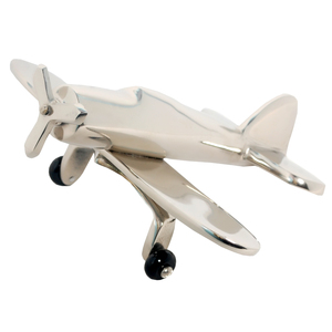 ニッケルダイキャスト合金飛行機で最高品質の航空機モデル簡単ポータブルテーブルディスプレイエレガントな飛行機モデルDI記事 - Product Image 1