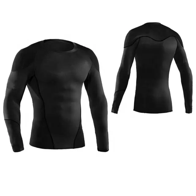 Compression Shirts for Men Long Sleeve Athletic Cold Weather Base Layer Undershirt Gear T Shirt for Workout