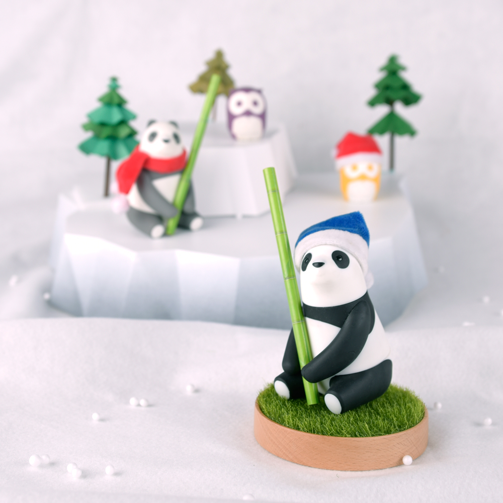 クリスマスギフトギフト商品のデザインハンドツールパンダキャラクター - Product Image 1