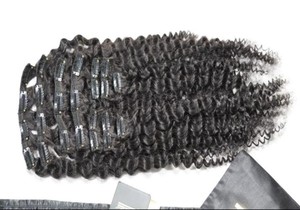 加长卷发夹子加长发夹印度发夹8件160克顶部波浪式双dra - Product Image 6