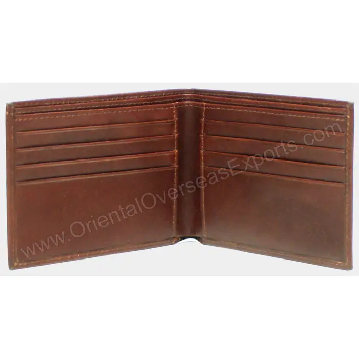 Кожаные кошельки с защитой от rfid для кредитных карт по вашему требованию, коричневый кожаный бумажник с индивидуальным тиснением с вашим l