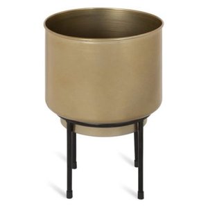 家と庭の装飾のための金属スタンド付きの新しいデザインの金属プランタースタンド付き屋内屋外金属植木鉢 - Product Image 5