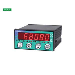 Bilancia elettrica indicatore di peso orologio in tempo reale con batteria tampone - Product Image 1