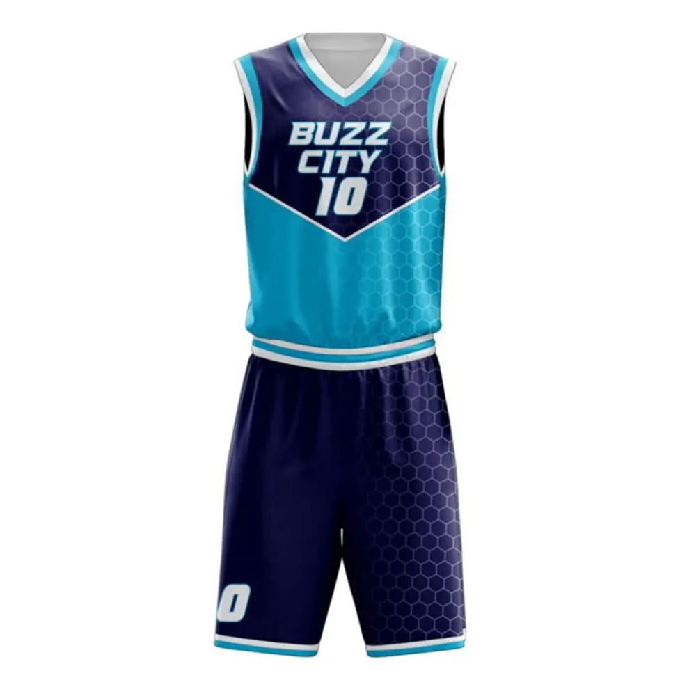 Basketball Uniformen Leistung Athletic Basketball Trikots Blank Team Uniformen für den Sport