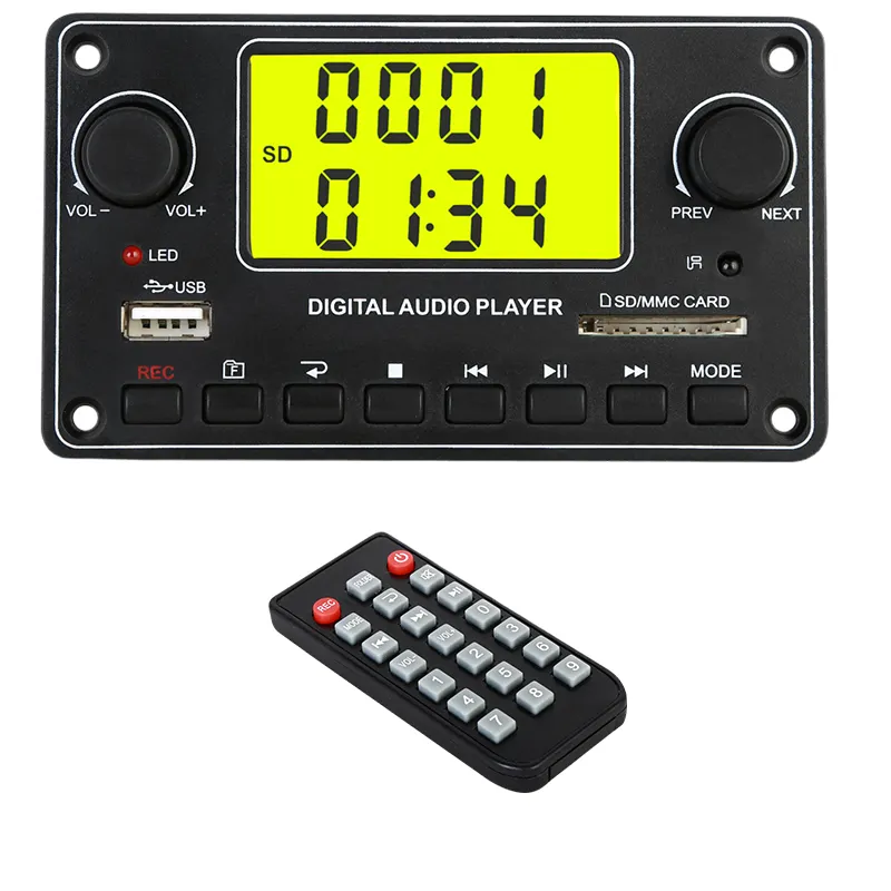 Módulo de reproductor de Audio Digital Mp3, TPM004D