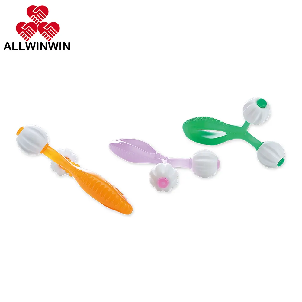 Allwin — rouleau de Massage RMB14, en forme de boule, pour les jambes et les bras, 2 boules