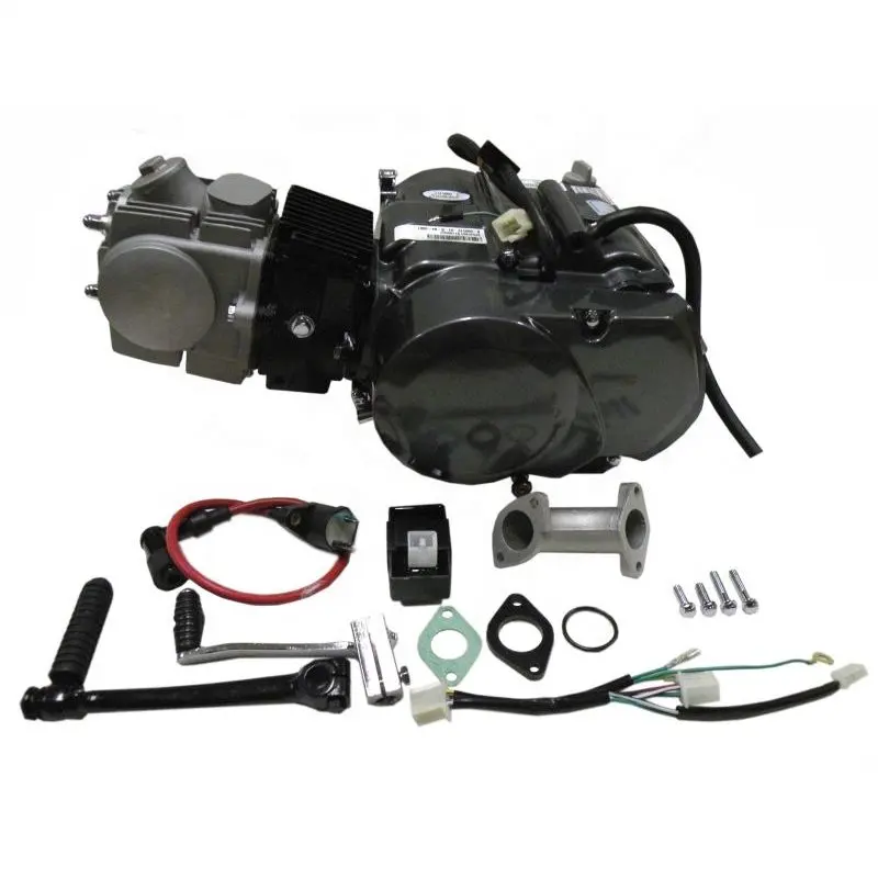 Motor de motocicleta refrigerado por aire, motor semiautomático de 110cc, 1P52FMH, 4 velocidades, para Yamaha, Honda, Lifan, cilindro único