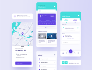 Android/IOS Buchtyp Mobile Software für Design und Entwicklung Online-Versand Wasch dienste App für mobile Geräte