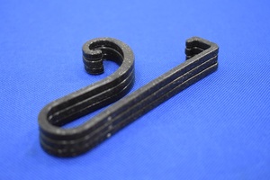 Fabrika doğrudan çevre dostu kahve telvesi çorap ekran askı <span class=keywords><strong>T100</strong></span> 110mm X 62mm giysiler için süpermarket promosyon raf