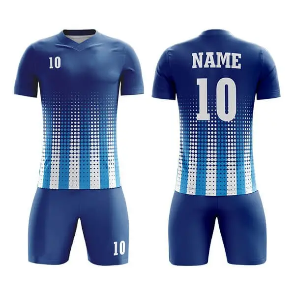 Korean wholesale custom logo football jersey soccer uniform for men