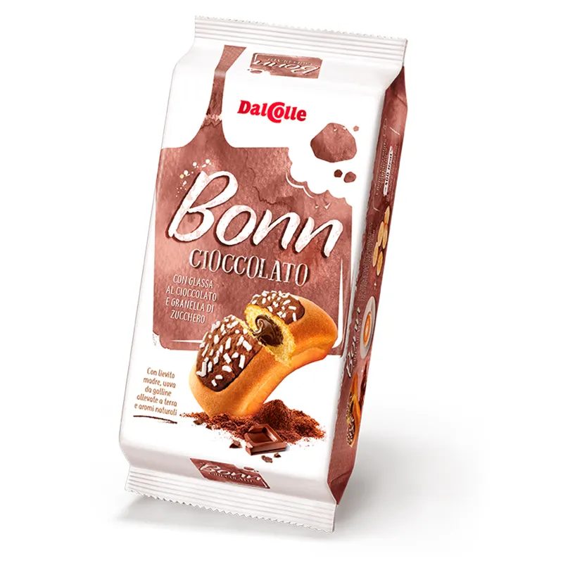 Best quality Italian leavened chocolate Bonn with red fruits 210gr ready all year round Everyday Line 12pcs*case