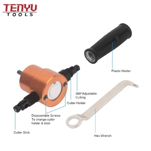 Многоцелевой Ниблер с двойной головкой для резки металла или дерева - Product Image 4