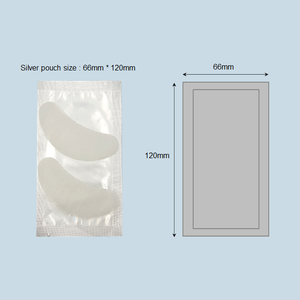 Lint Free Eyepads Eyelash Extension Under Eye Gel Patch Hydrogel Under Eye Pads Lash Pad for Eyelash Extensions Custom Logo - Product Image 3
