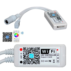 DC12V Mini Smart RGB RGBW WiFi Musik LED Controller 21Key RF Fernbedienung Für RGB RGBW LED Strip Mit IOS Android APP - Product Image 4