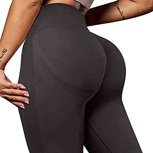 Leggings da donna Fitness Push up Leggings da allenamento tascabili a vita alta da donna 2022 Leggings Casual moda Mujer