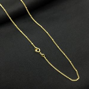 שרשרת תיבה מצופה זהב 18k