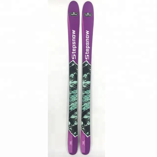 Esquí de Fondo clásico, precio barato, diseño personalizado, esquí directo de fábrica