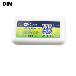 DC 12V 24V Smart LED WIFI-Controller RGB RGBW CCT-Dimmer Haupt beleuchtung Alexa Control Android/IOS APP Für LED-Streifen LED-Leuchten