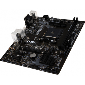 MSI PRO B450M PRO-M2 AM4ソケット付き,AMD B450 SATA 6ギガバイト/秒マイクロATX AMDゲーミングマザーボード - Product Image 4