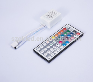 RGB RGBW LED streifen musik controller Infrarot remote einfarbige weiß warm weiß DC 12V 24V - Product Image 2