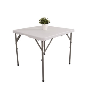质量好4英尺塑料折叠长方形桌子 - Product Image 1
