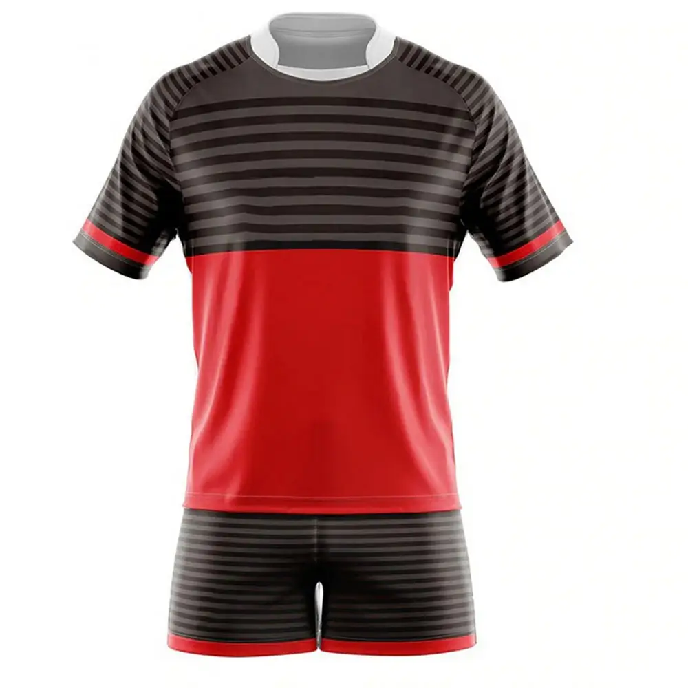 Sport Wear Rugby Uniforms Men OEM Rugby Kits Rugby Shirts Jersey High Quality Sublimation Custom Print Unisex Customized