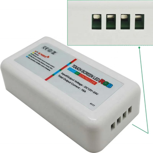 Touchscreen-LED RGB/RGBW-Controller 2.4G Drahtlose DC12-24V Touch RF-Fernbedienung für RGB/RGBW LED-Streifen-LED-Controller