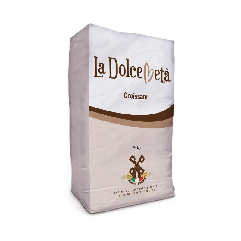 Best Quality Made in Italy Wheat Flour LA DOLCEMETA' CROISSANT IN 25 KG BAG ideal for pastry For Export