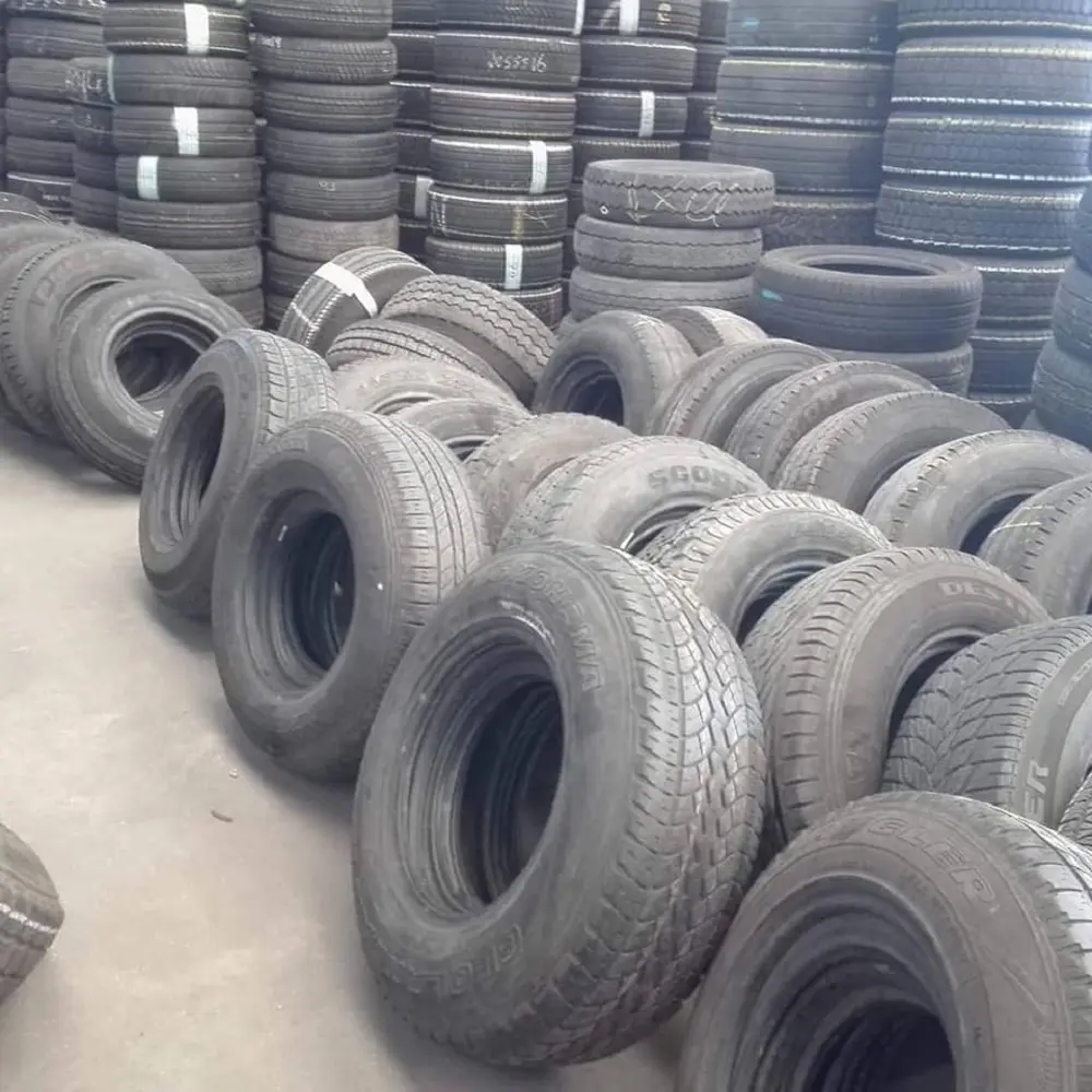 Used car tires/tyres USA/CA secondhand tyre Europe in Bulk