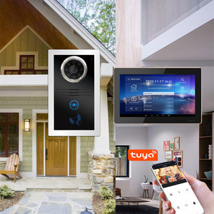 Tuya Smart IP Monitor mit kabel gebundener Bell Intercom Wasserdichtes Visio phone Inter phone Video Tür Tür Türklingel Intercom System - Product Image 1