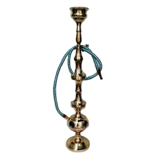 Hookah Logam Kuningan Tinggi untuk Penggunaan Komersial dan Personil Di Restoran Kafe dan Ruang Tamu Shisha Arab dengan Harga Grosir