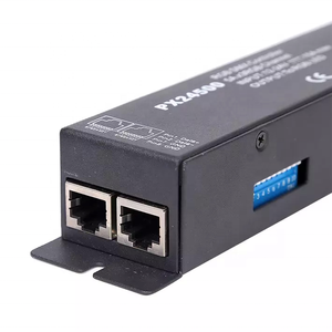 High Power <strong>DMX</strong> Decoder Driver PX24500 RGB <strong>LED</strong> <strong>Controller</strong> With RJ45 Interface for DMX512/1990 for <strong>LED</strong> Strip Light DC12V-24V