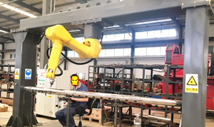 Di alta qualità CNC 3D 6 axises braccio del robot con raycus fibra laser sorgente di saldatura per saldatura dei metalli/taglio soluzione - Product Image 5