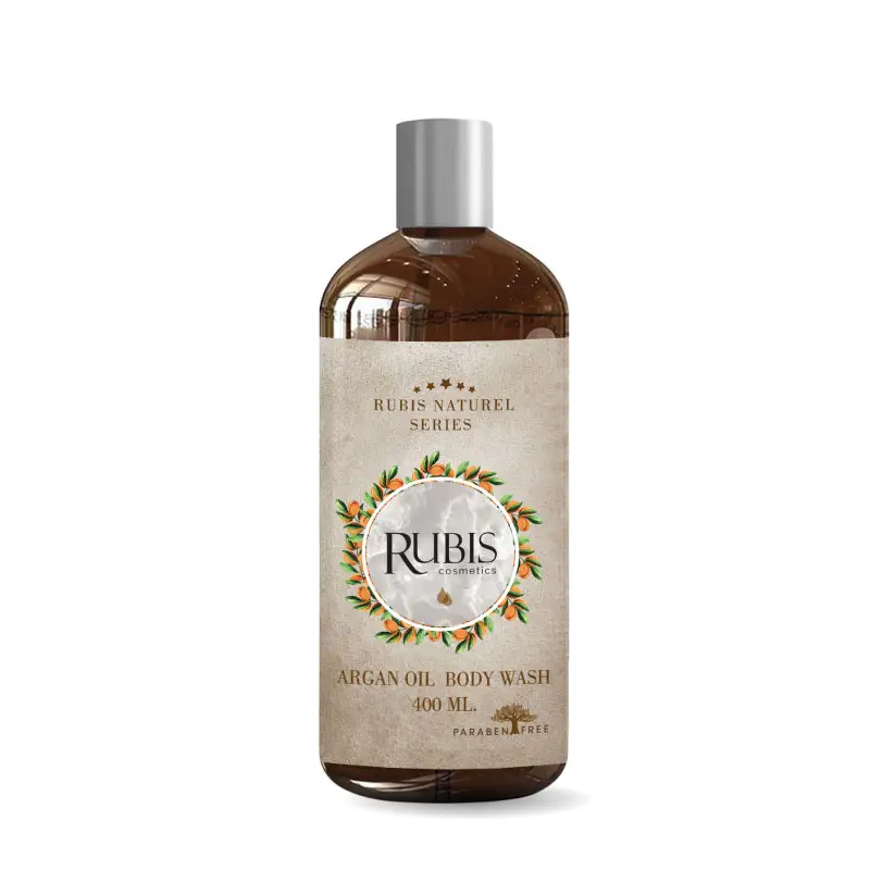 Rubis Naturale-Olio di Argan Lavaggio Del Corpo 400 ml