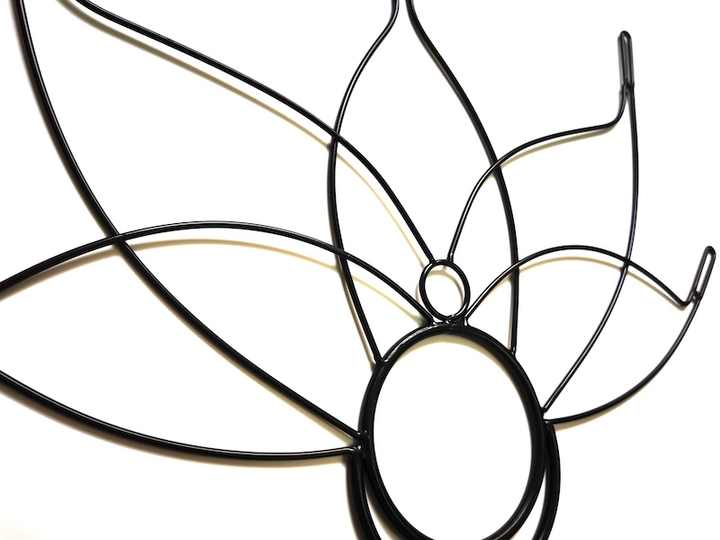 Classic Medium Lotus Fire Fan Frame Replaceable Kelar Wicks Lotus Fire Fans
