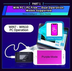 JC B-BOX-programador de dispositivos IOS de una tecla, tecnología negra, modo morado, A7-A11 para <span class=keywords><strong>iPhone</strong></span>, serie completa