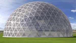 Armazón de acero para construcción, estructura de acero, estilo de cúpula geodésica, armazón de acero, construcción de edificios - Product Image 3