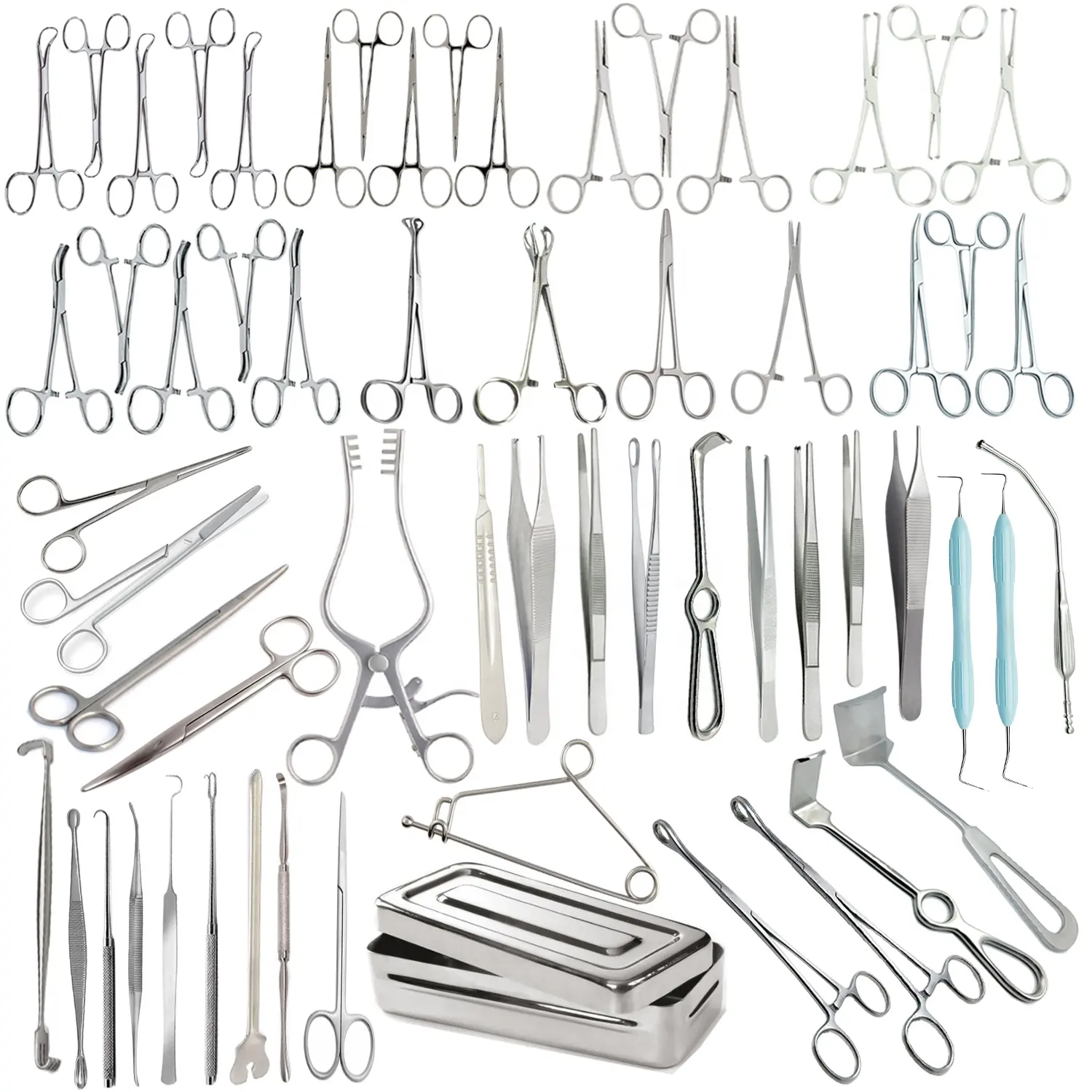 مجموعة عامة من 65 ، أدوات الجراحة ، مجموعة الجراحة الأساسية