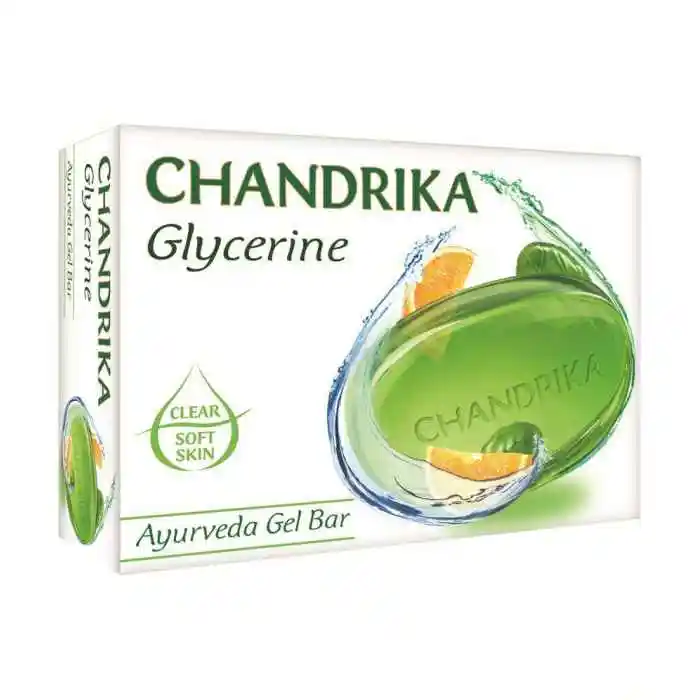 Chandrika-jabón de glicerina con ingredientes de hierbas